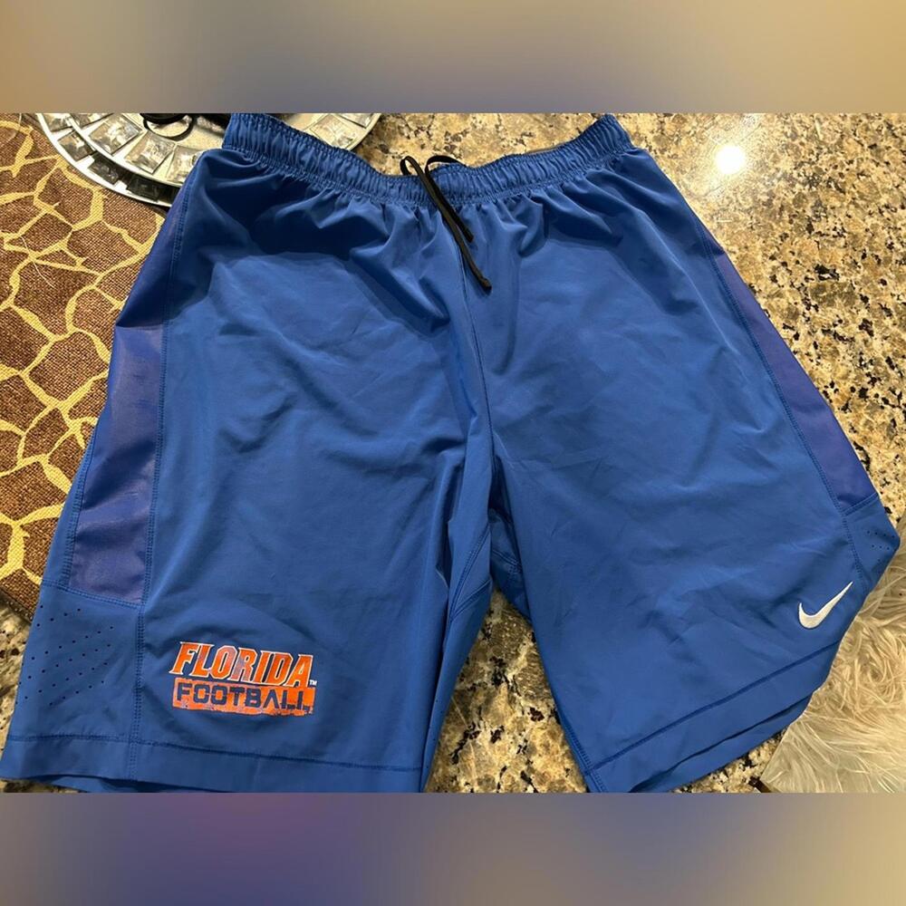 Men’s Nike Dri-Fit Gray Athletic Shorts Florida Gators size XL